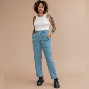 P&Co 304 Service Fatigue Denim with cargo pockets
